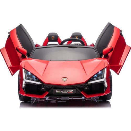 Электромобиль Lamborghini Revuelto XL, красный