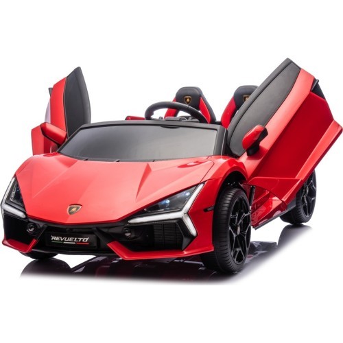 Elektromobilis Lamborghini Revuelto XL, raudonas