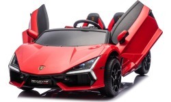 Elektromobilis Lamborghini Revuelto XL, raudonas