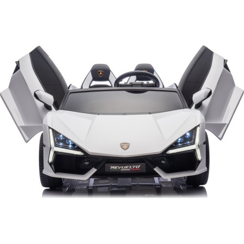 Elektromobilis Lamborghini Revuelto XL, baltas