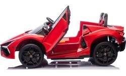 Elektromobilis Lamborghini Revuelto XL, raudonas