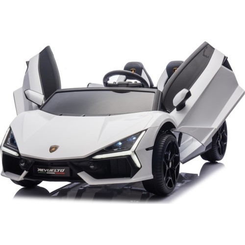 Elektromobilis Lamborghini Revuelto XL, baltas