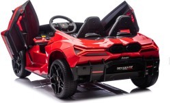 Электромобиль Lamborghini Revuelto XL, красный