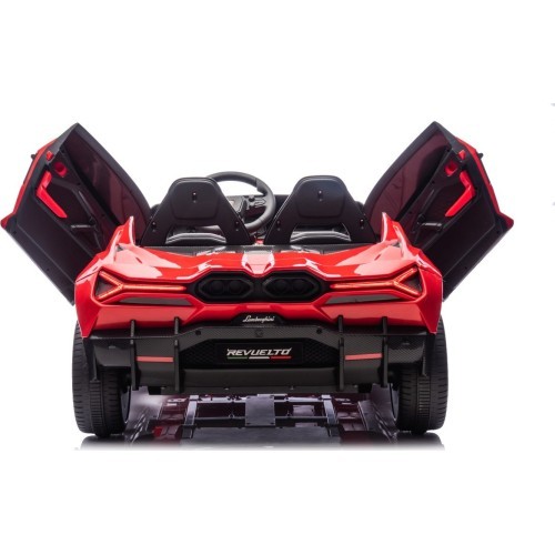 Elektromobilis Lamborghini Revuelto XL, raudonas