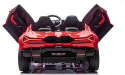 Электромобиль Lamborghini Revuelto XL, красный
