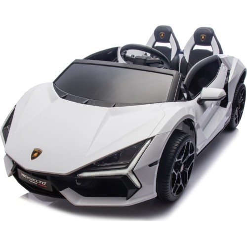 Электромобиль Lamborghini Revuelto XL, белый