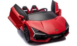 Электромобиль Lamborghini Revuelto XL, красный