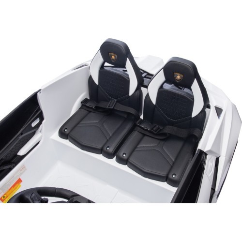Elektromobilis Lamborghini Revuelto XL, baltas