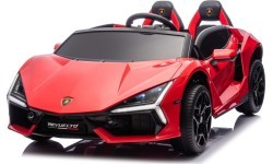 Электромобиль Lamborghini Revuelto XL, красный