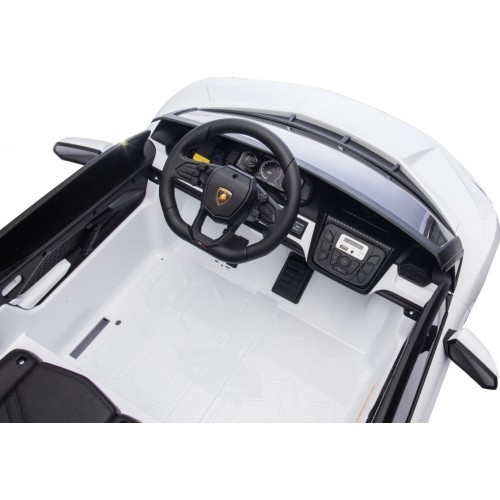 Elektromobilis Lamborghini Revuelto XL, baltas