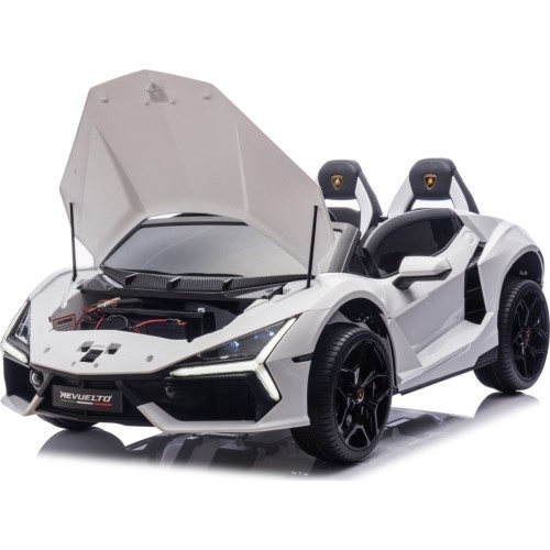 Электромобиль Lamborghini Revuelto XL, белый