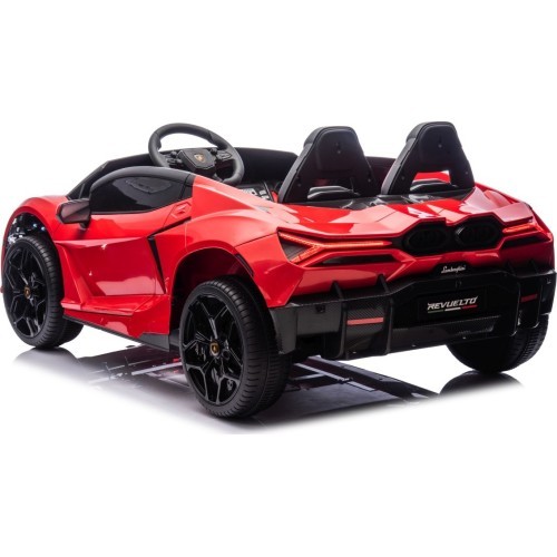 Elektromobilis Lamborghini Revuelto XL, raudonas