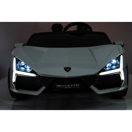 Электромобиль Lamborghini Revuelto XL, белый