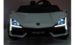Электромобиль Lamborghini Revuelto XL, белый