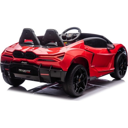Elektromobilis Lamborghini Revuelto XL, raudonas
