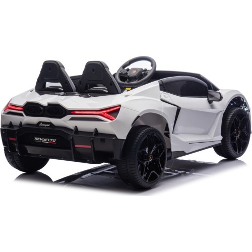 Электромобиль Lamborghini Revuelto XL, белый