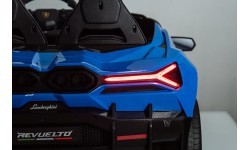 Elektromobilis Lamborghini Revuelto XL, mėlynas