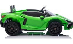Elektromobilis Lamborghini Revuelto XL, žalias