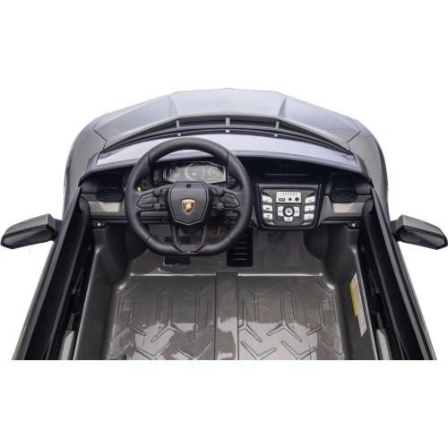 Электромобиль Lamborghini Revuelto XL, серый