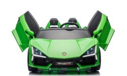 Elektromobilis Lamborghini Revuelto XL, žalias