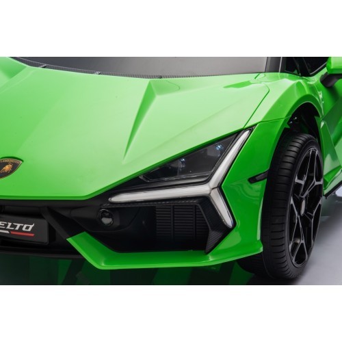 Elektromobilis Lamborghini Revuelto XL, žalias