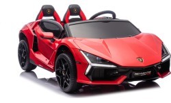 Elektromobilis Lamborghini Revuelto XL STRONG, raudonas