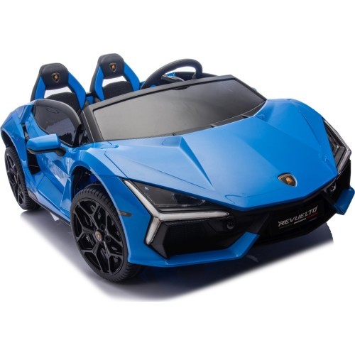 Elektromobilis Lamborghini Revuelto XL STRONG, mėlynas