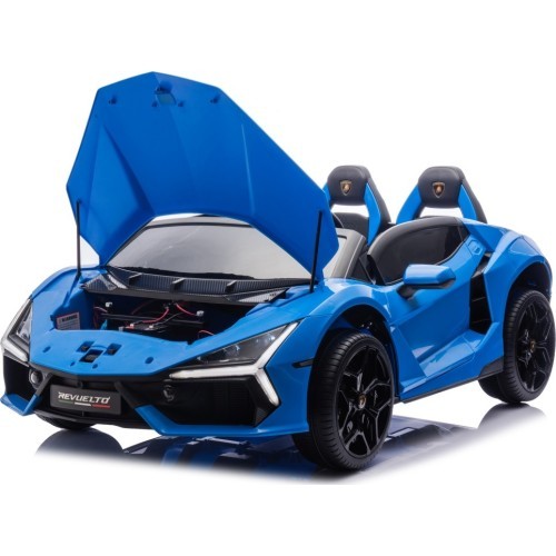 Elektromobilis Lamborghini Revuelto XL STRONG, mėlynas