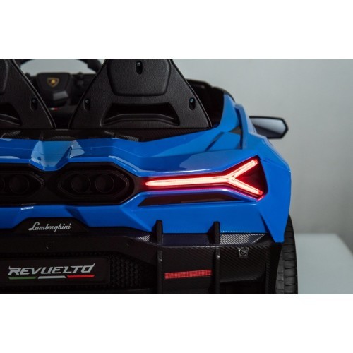Elektromobilis Lamborghini Revuelto XL STRONG, mėlynas