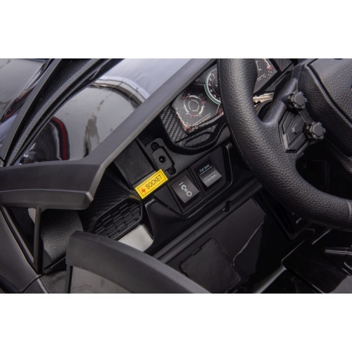Elektromobilis Lamborghini Revuelto XL, juodas