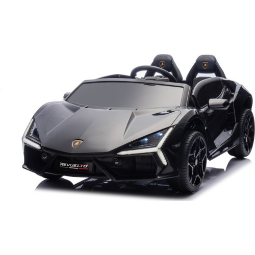 Elektromobilis Lamborghini Revuelto XL, juodas