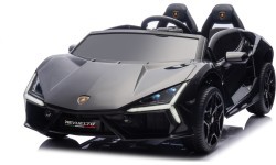 Elektromobilis Lamborghini Revuelto XL, juodas