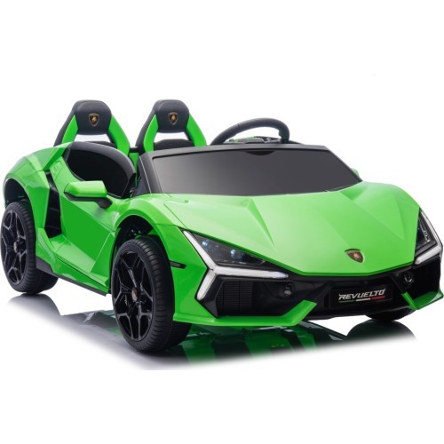 Elektromobilis Lamborghini Revuelto XL Strong, žalias