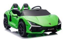 Elektromobilis Lamborghini Revuelto XL Strong, žalias