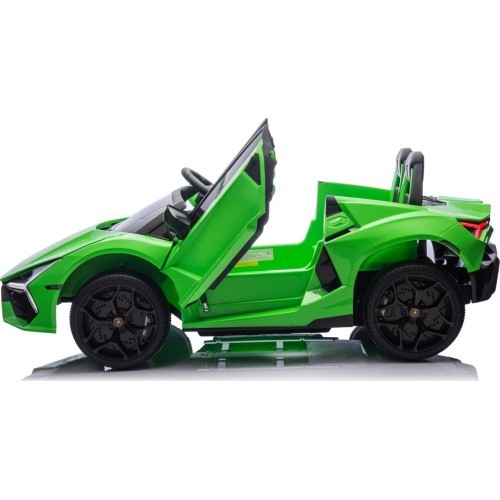 Электромобиль Lamborghini Revuelto XL Strong, зелёный