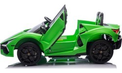 Электромобиль Lamborghini Revuelto XL Strong, зелёный
