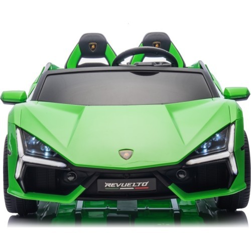 Электромобиль Lamborghini Revuelto XL Strong, зелёный