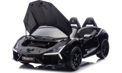 Elektromobilis Lamborghini Revuelto XL STRONG, juodas