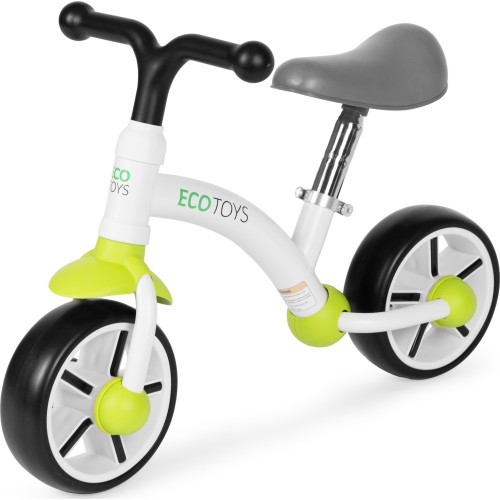 Children's cross-country bicycle EVA wheels saddle adjustment green ECOTOYS