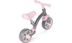 Детский трёхколёсный велосипед ECOTOYS с колёсами EVA и регулируемым сиденьем, серый