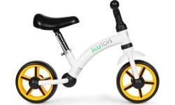 Vaikiškas krosinis dviratis EVA ratai reguliuojama sėdynė juodas ECOTOYS