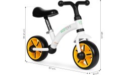 Children's cross-country bicycle EVA wheels saddle adjustment black ECOTOYS
