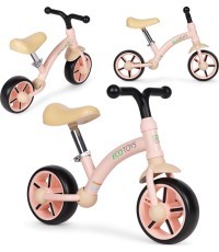 Children's cross-country bicycle EVA wheels saddle adjustment pink ECOTOYS
