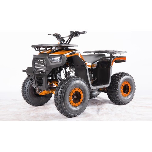 125CC DISCOVERER Orange Petrol Quad Bike