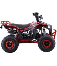 Keturratis benzininis 110CC Explorer, raudonas