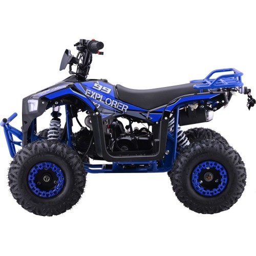 Keturratis benzininis 110CC EXPLORER, mėlynas
