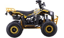 Keturratis benzininis 110CC EXPLORER, geltonas