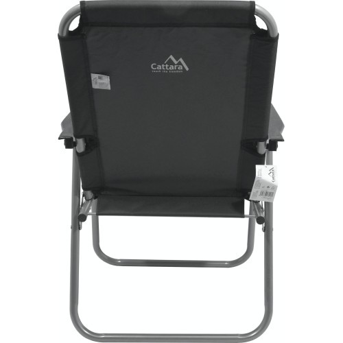 Folding camping chair LYON grey