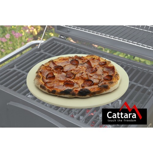 Grill plate round PIZZA 38cm