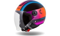 Motorcycle Helmet Cassida Handy Metropolis Black/Teal/Gradient